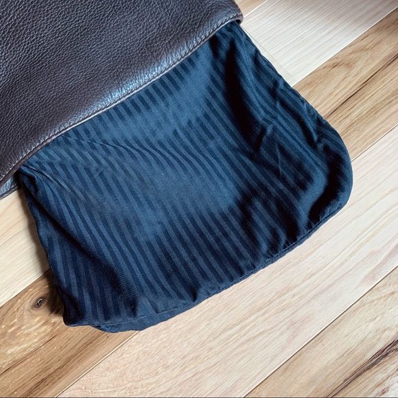 Vintage COACH Purse Long Crossbody Straps Dark Brown - Picture 13 of 13